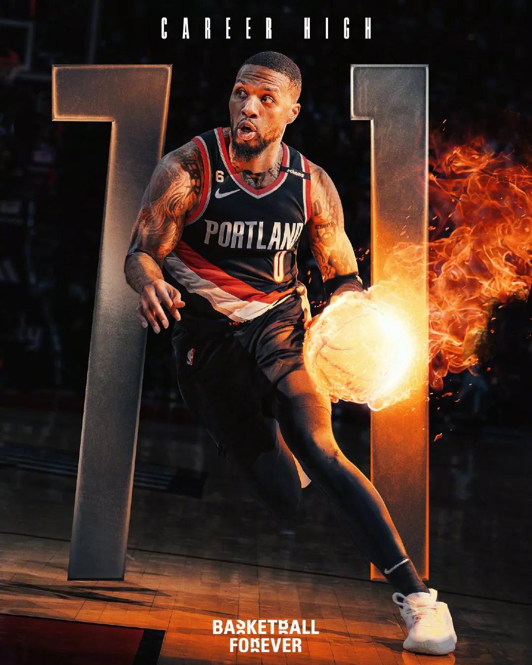 开拓者击败骑士，利拉德：利用对手的弱点取胜